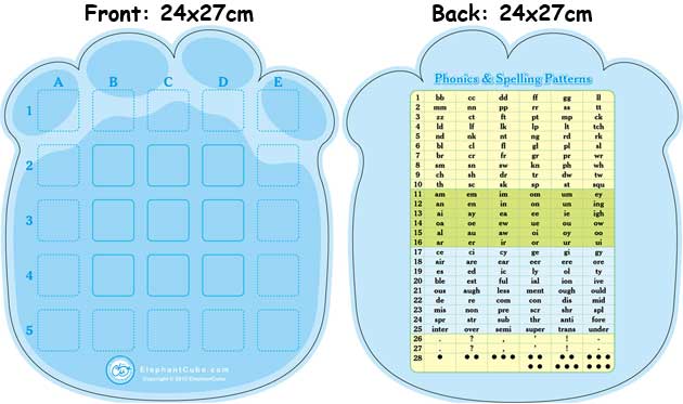 english spelling game cards