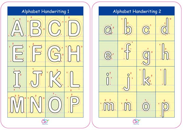 alphabet tracing cards english alphabet tracing cards