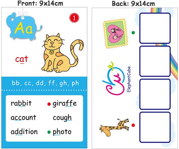kids english flashcards